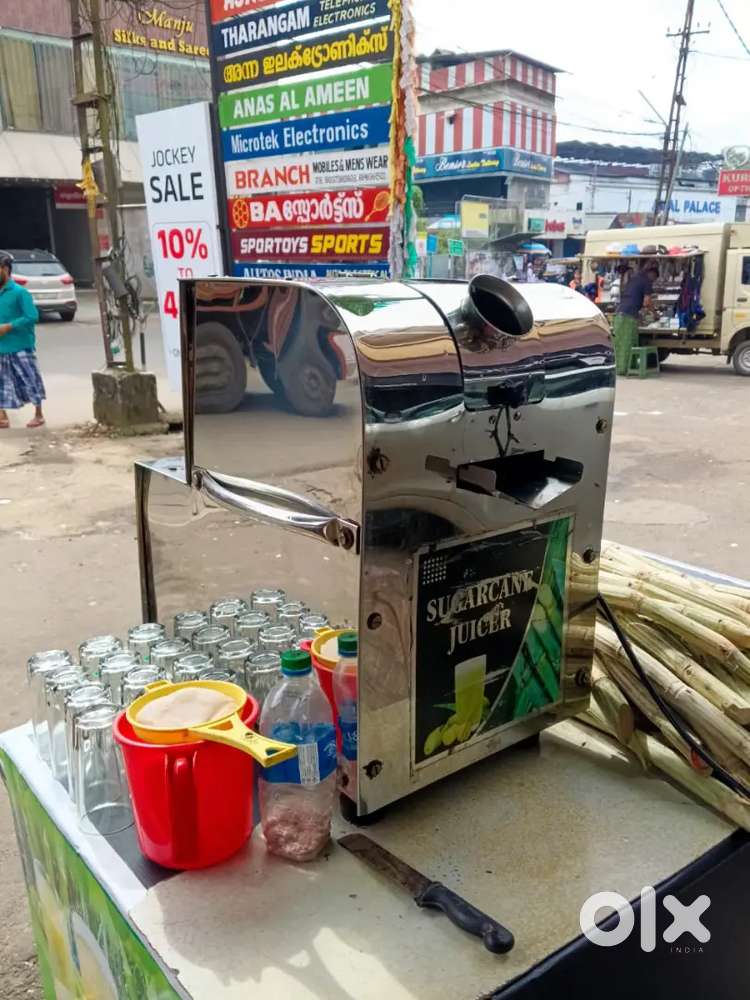 Sugarcane Juice Machine Available