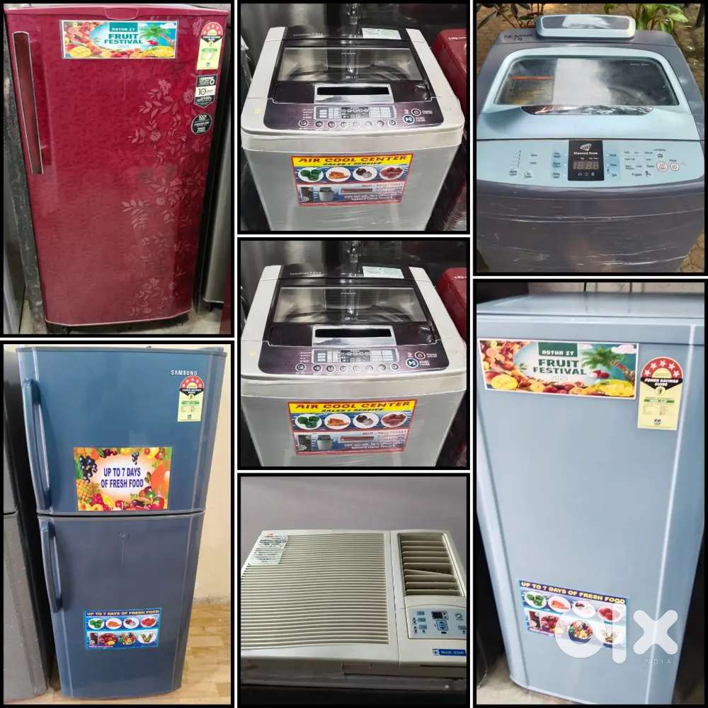 5 YEAR WARRANTY_ FRIDGE WASHING MACHINE AC_ FREE DELIVERY _LESS USED