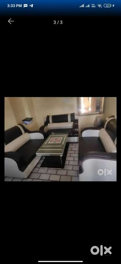 Sofa set with table