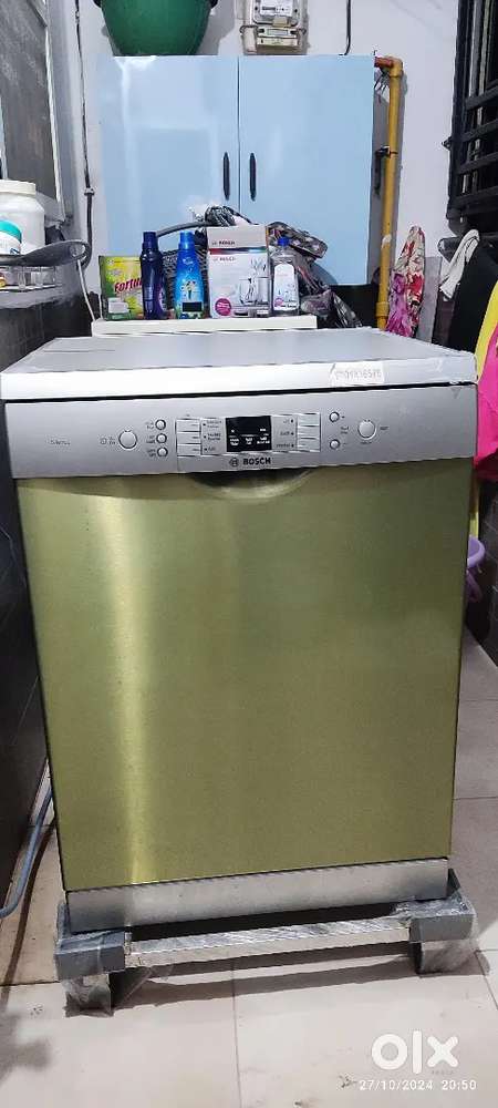 Dish washer BOSCH MAKE new purchased in September 2024.