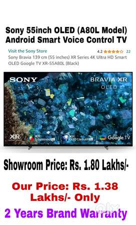 BrandNew Original Sony 55inch OLED ( A80L Model)Android TV@35%OFF