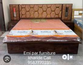 Budhwar dhmaka offer New double bed price 8220 emi available