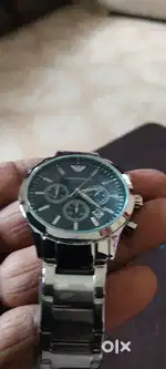 Emperio armani gents watch unused with box