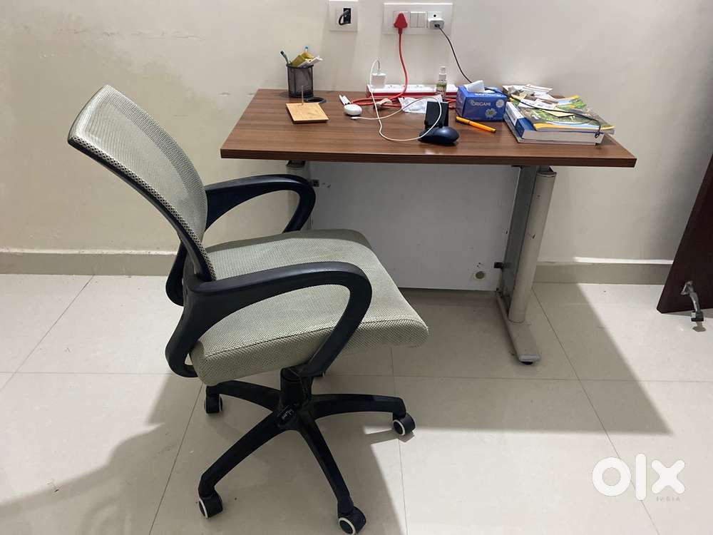 Office table and chair