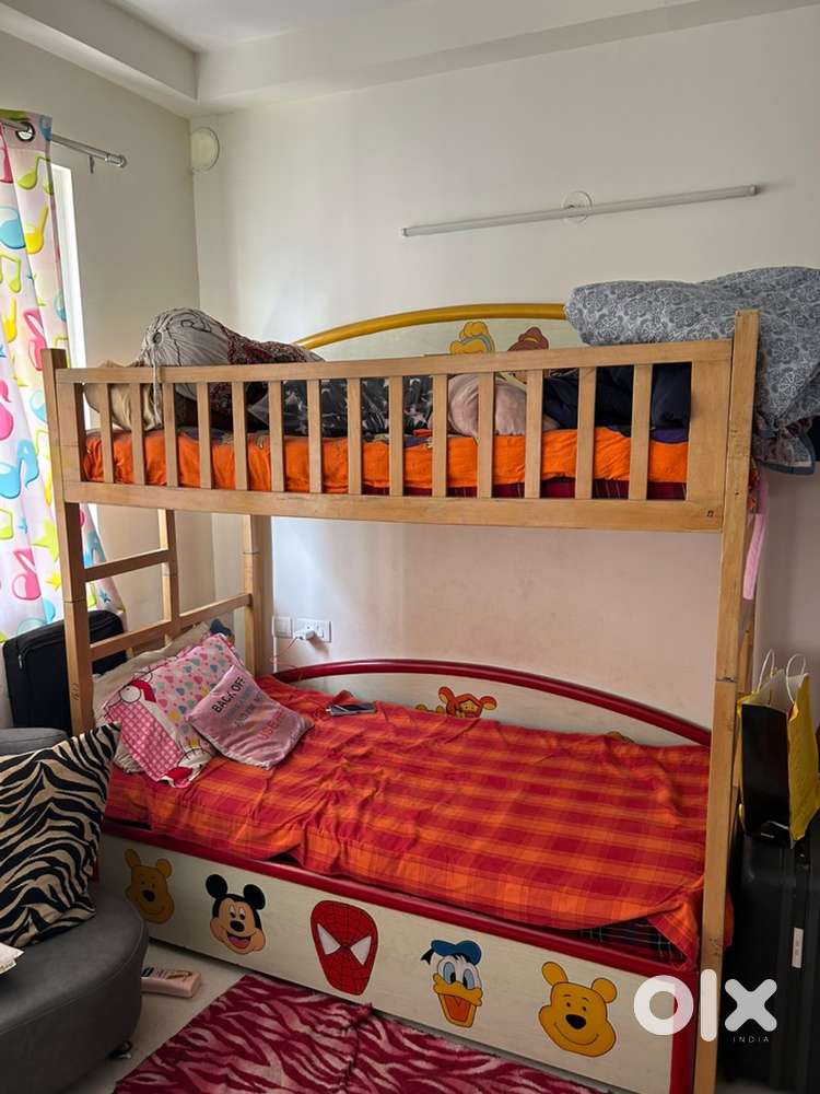 Selling wooden COT Queen Size excellent condition