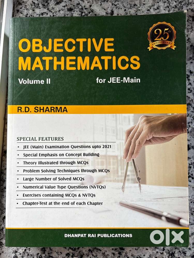 “Brand new R.D sharma both volumes for jee mains and unused “