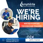 WE'RE HIRING – Water Purifier Technician Trainee