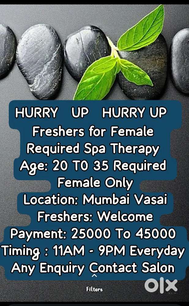 Female Spa Therapist Required