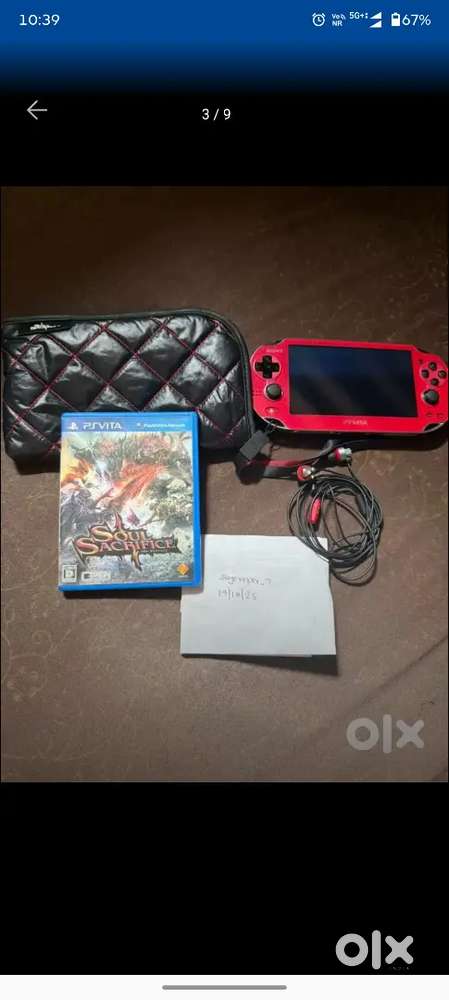 PS Vita Soul Sacrifice Premium Edition – Mint Condition (OLED Model)