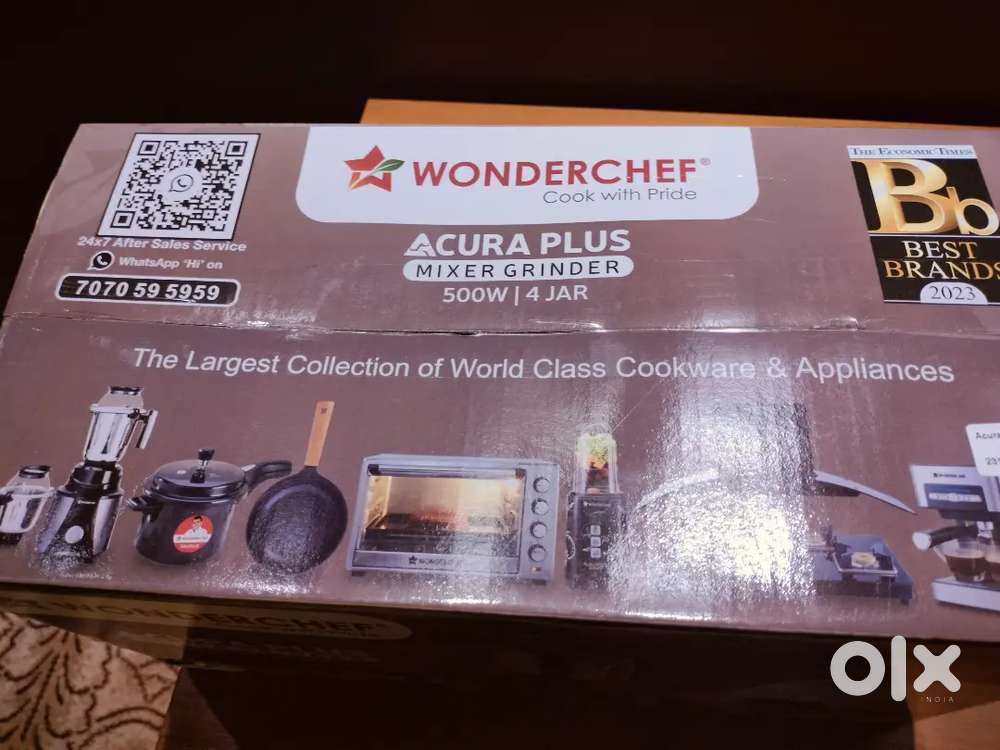 Wonderchef seal packed mixer grinder