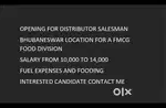 DISTRIBUTOR SALES FORCE