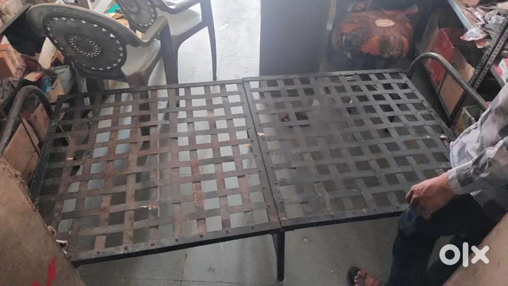 Palang lohe ka folding wala 6*3 size