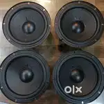 JBL original mid bass Speaker's 8 inches.