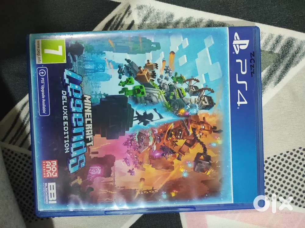PLAYSTATION PS4 Perfect condition Minecraft legends deluxe edition