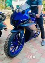 Very less driven R15 racing blue