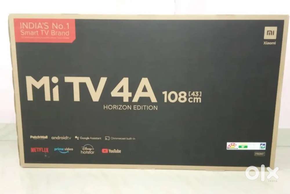 MI 43INCH SMART ANDROID VOICE CONTARL LED TV DOLBY SOUND BEST PICTURE