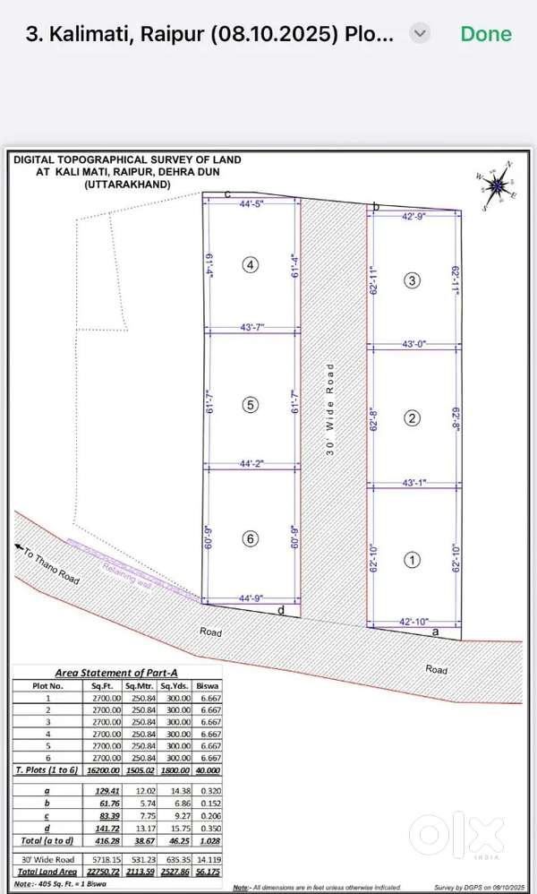Land for commercial purposes hotel and rental @25000/