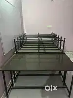 Tuition table, coaching class benches, student study chair