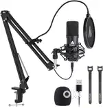 Condenser Microphone Kit for Podcast & Vocal Records etc
