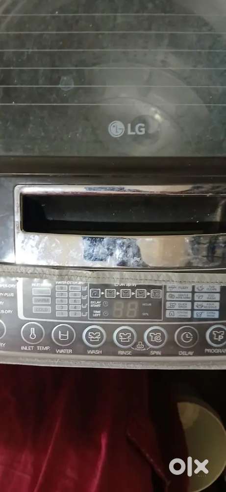 Top load washing machine and also refrigerator