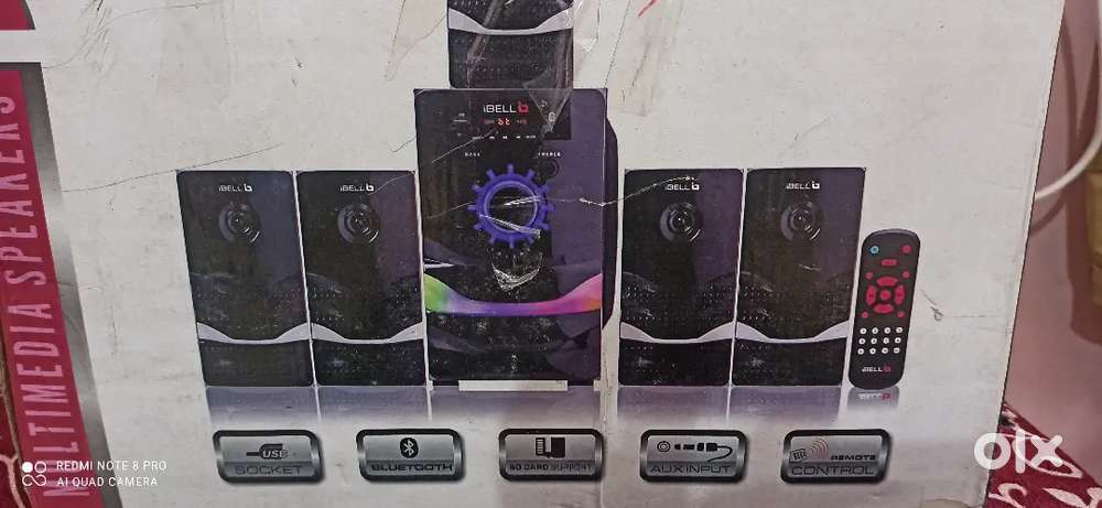 Sound bar and speeker