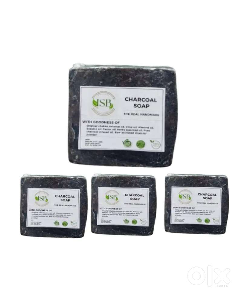 Charcoal soap Handmade