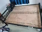Bed for Sale – 6x7 ft, Steel Bars, Excellent Condition