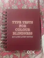 Ishihara Colour test medical books ...38 pages new version