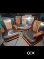 NEW LUXURIOUS MODEL WOODEN SOFA SET MALAYSIA 3+1+1