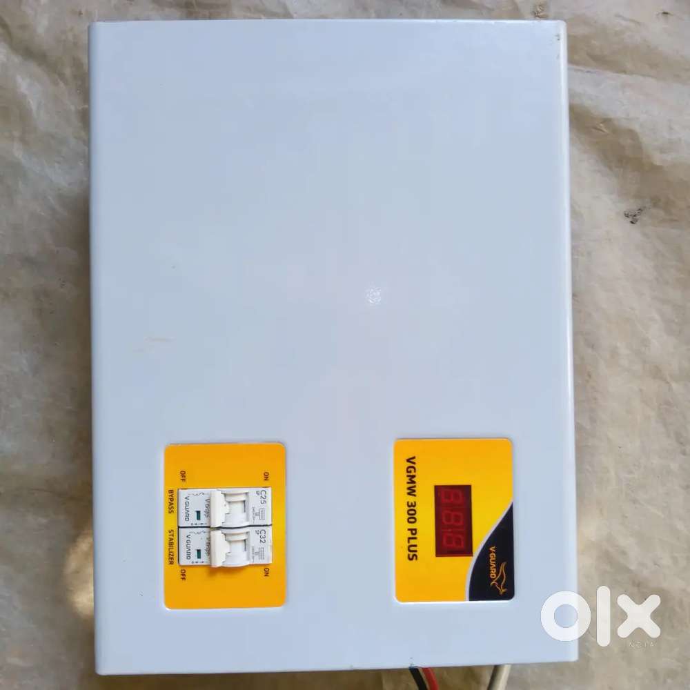 V-Guard Voltage Stabilizer. 90 vac -300 vac plus working.