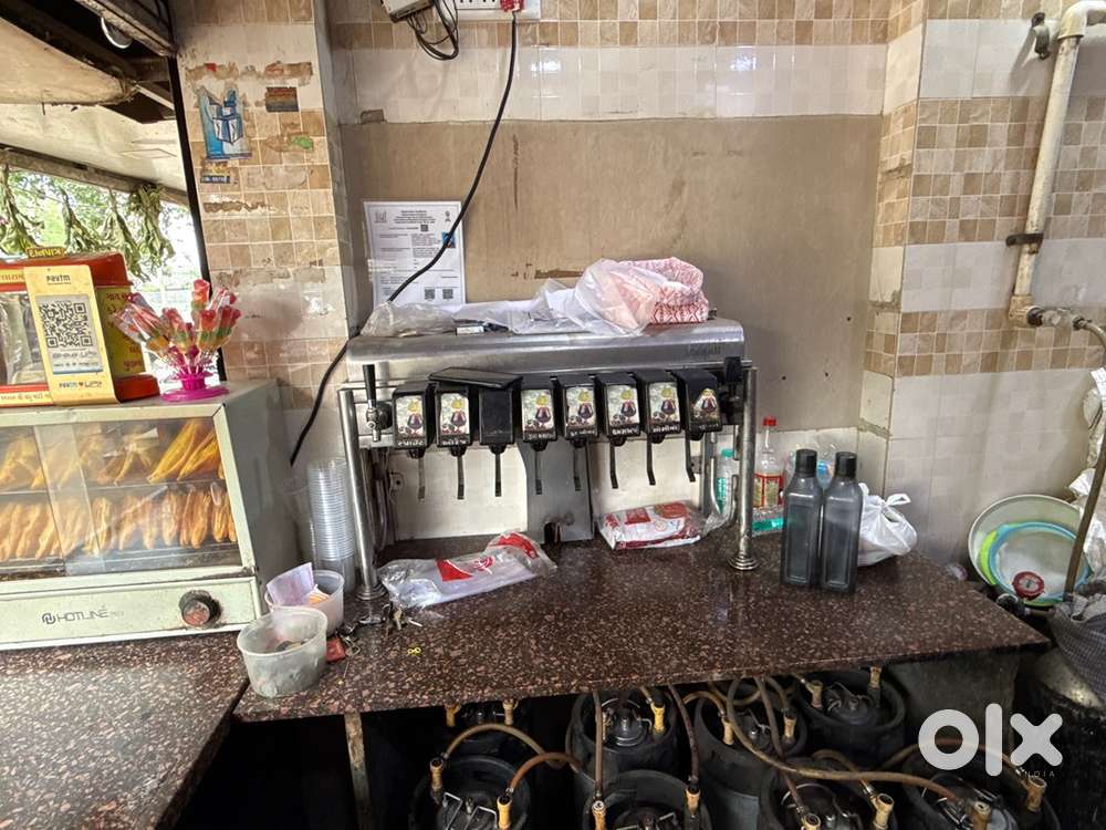 Soda machine tower seytem