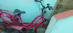 GIRLS' CYCLE PINK IN COLOUR AND CYCLE IS IN GOOD CONDITION ...