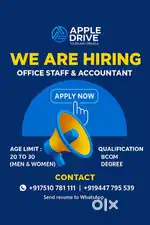 Apple tours and travels hiring freshers