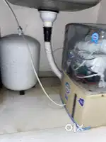 Water filter and Under sink pressurized steal 7 liter Tank