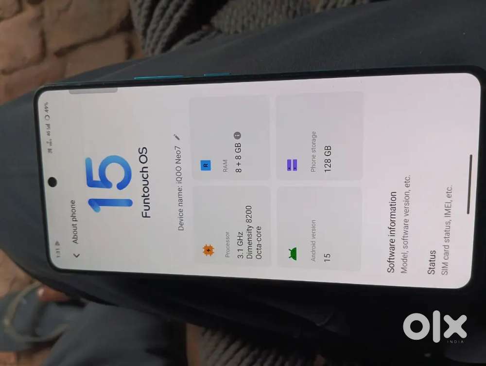 Urgent sell all original iq Neo 7 all ok