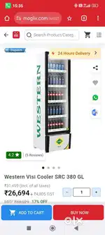 New shop for fridge