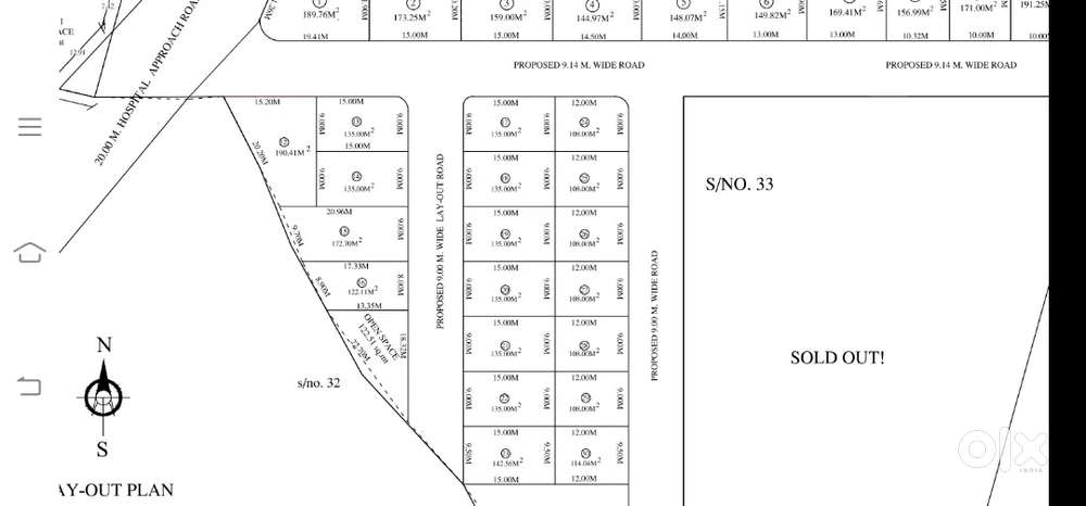 NATP SANCTIONED LAYOUT IN TIRODA BEHIND MARKET