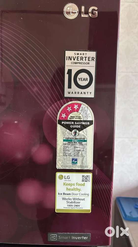 LG Double Door Invertor Fridge