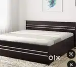 New Double bed with box only 7400/- Emi option also