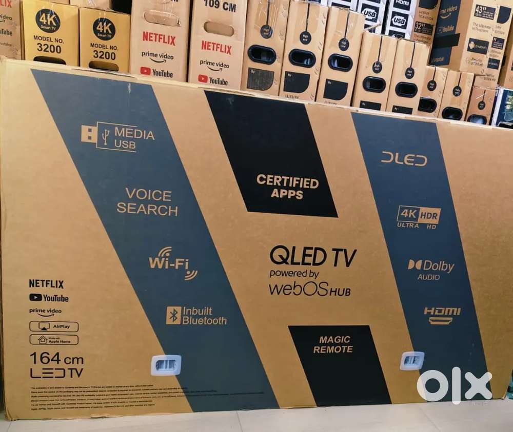 42 50 55 65 INCHES ANDROID SMART LED TV WITH WARRANTY