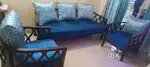 Sofa 3+3 woodan