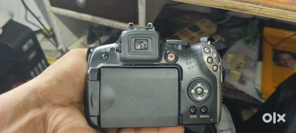 Canon camera and charger bag battery