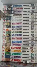 Claymore Manga Set 1-24