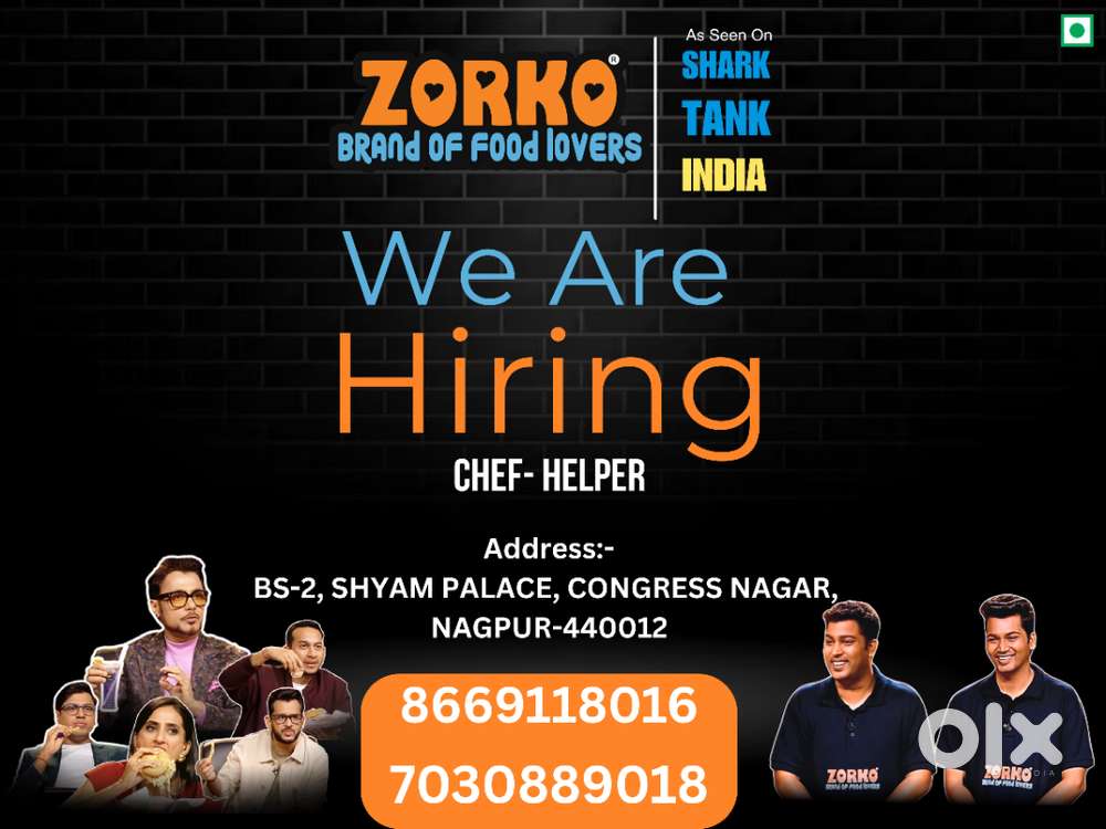 Assistant chief  our fresher can also apply...