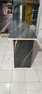 Wooden counter