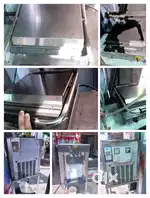 American Softy ice  cream machine and commercial sandwich griller
