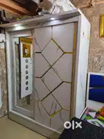 Sliding cupboard brand new condition king size cupboard 6×5