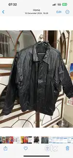 Almost new leather jacket
