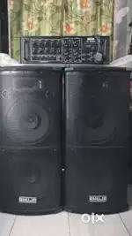 Ahuja 12 inch speaker Ahuja 400 wat emplifier