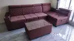 L shape sofa with storage on lounge only available in STARF FUR